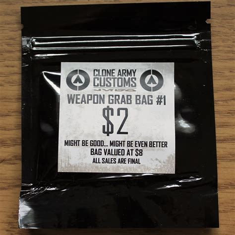 clone army customs weapon grab bag